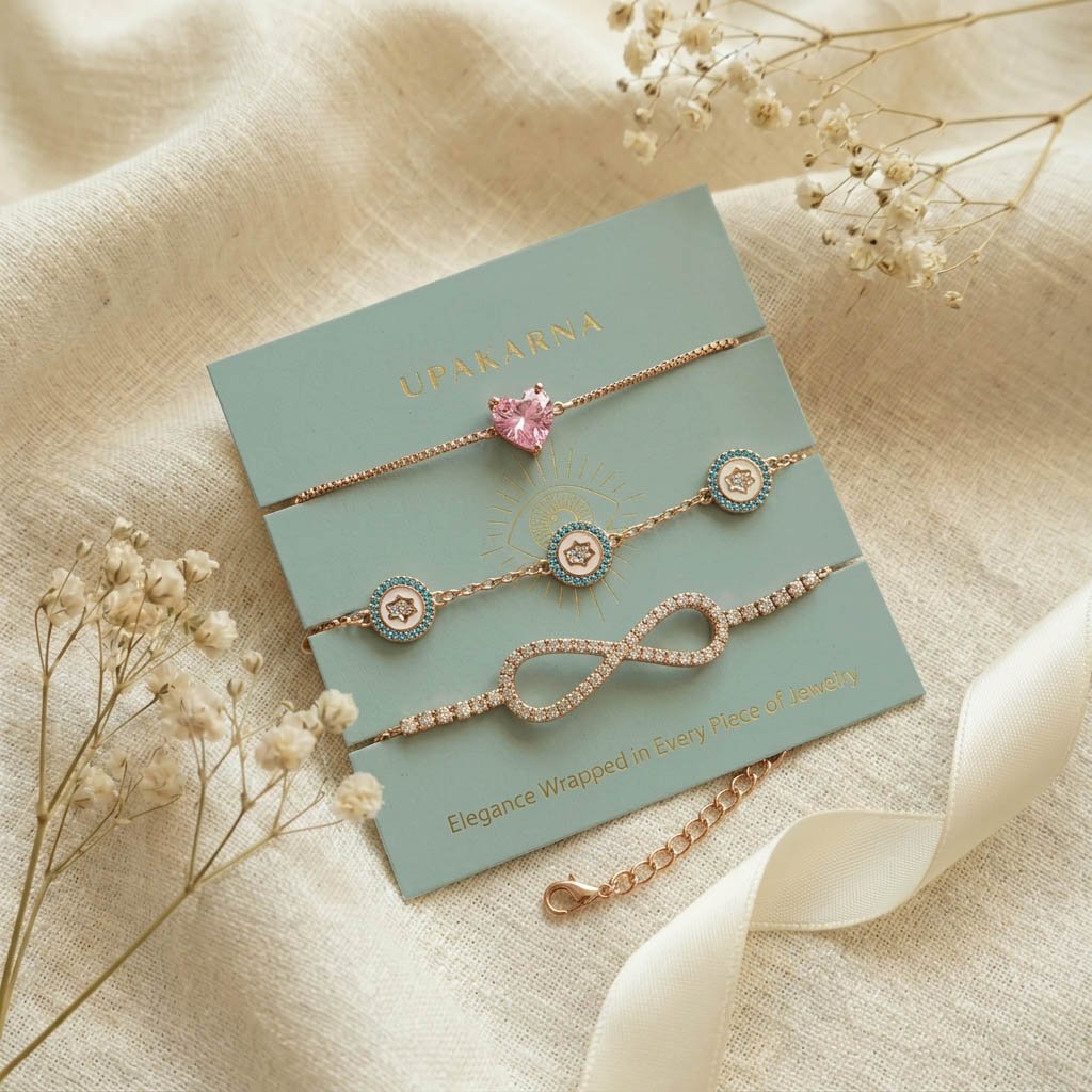 Pink Dream Bracelet Stack - Upakarnaproduct_type