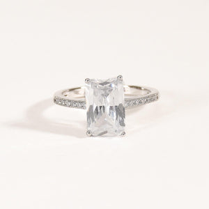 Rectangular Diamond Ring