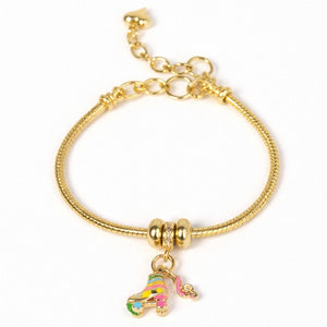 Roller Charm Bracelet