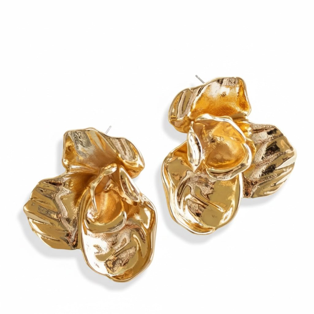 Rose Petal Earrings - Upakarnaproduct_type