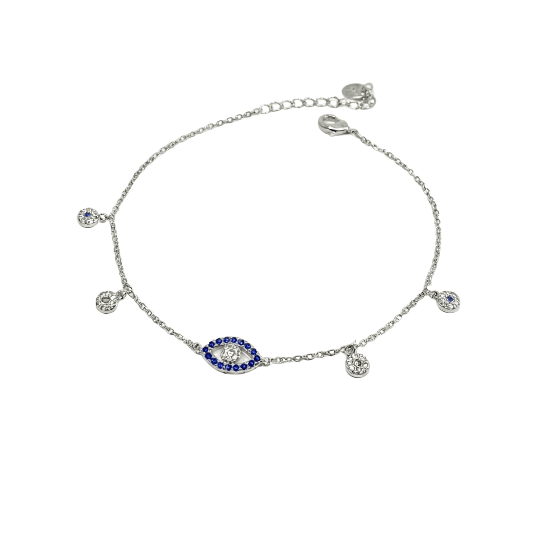 Sapphire Evil Eye Bracelet - Upakarnaproduct_type