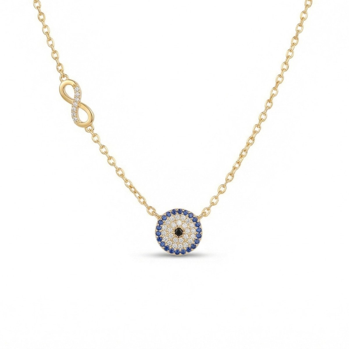 Serene Evil Eye Necklace - Upakarnaproduct_type