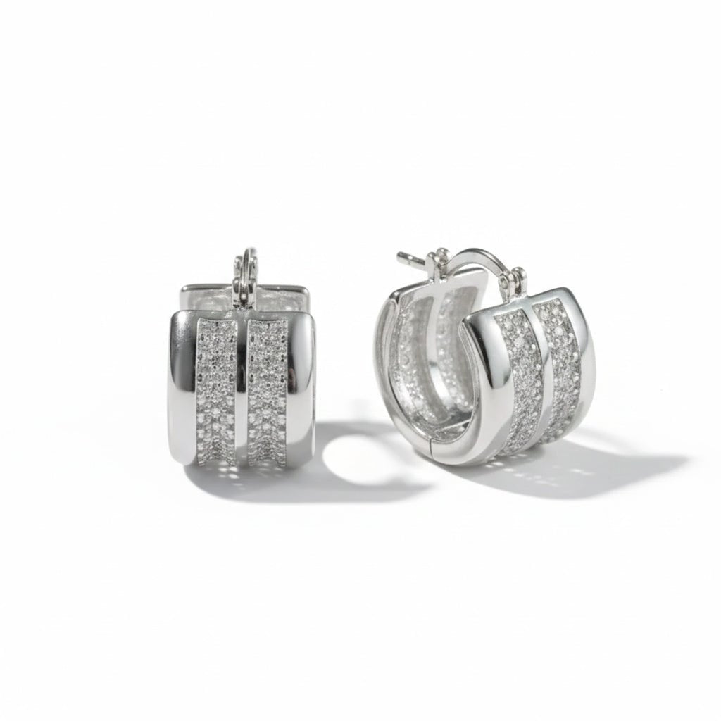 Shimmer Crystal Hoops - Upakarnaproduct_type
