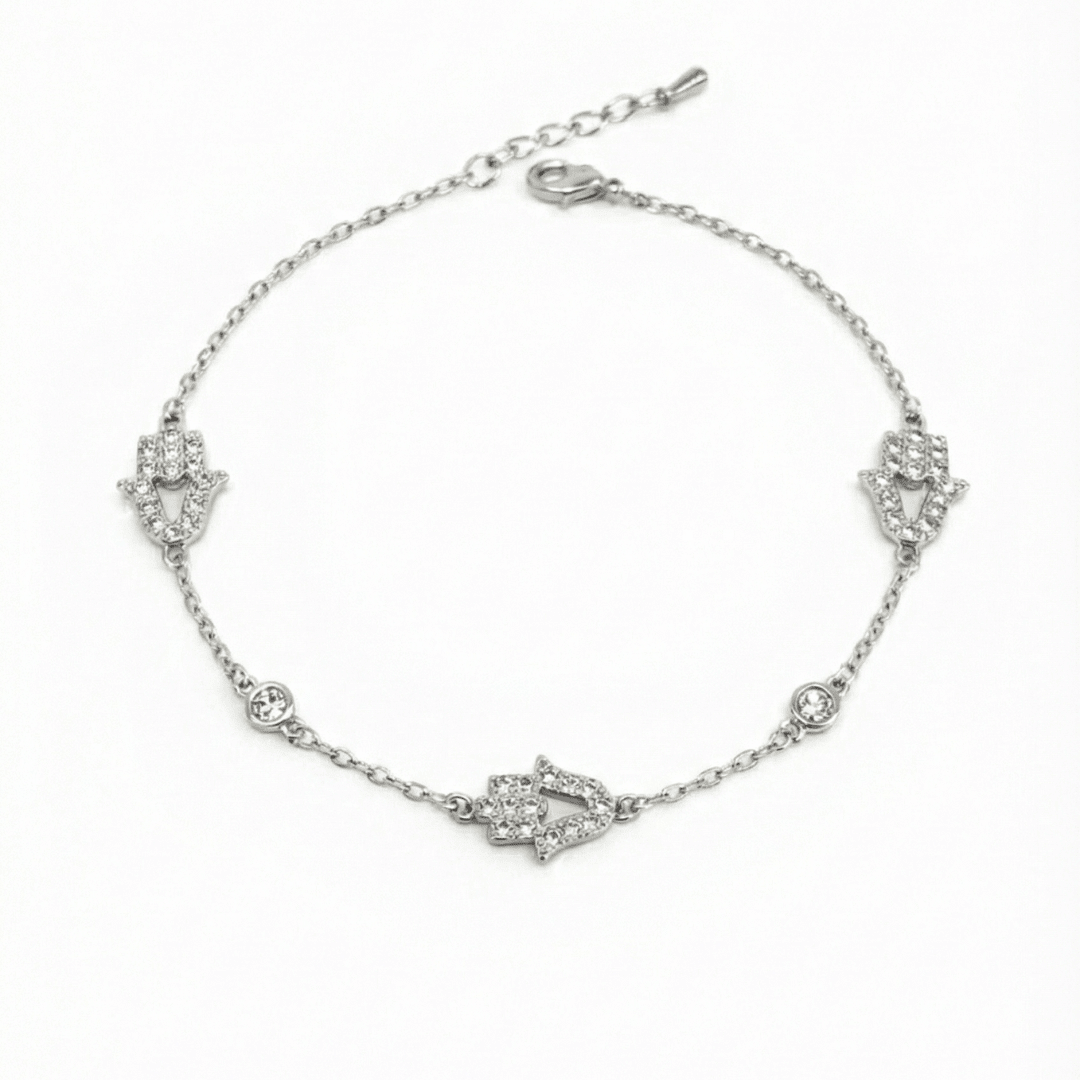 Shimmering Hamsa Bracelet - Upakarnaproduct_type