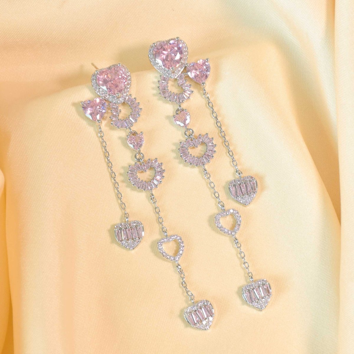 Shinebound Heart Earrings - Upakarnaproduct_type