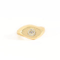 Single Stone Evil Eye Ring