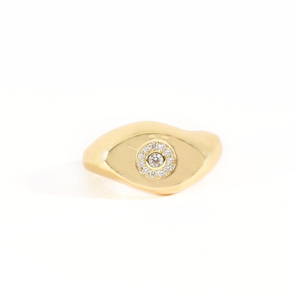 Single Stone Evil Eye Ring - Upakarnaproduct_type