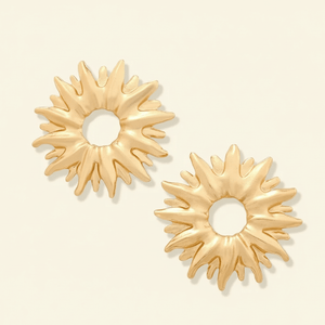 Sleek Chakra Statement Earrings