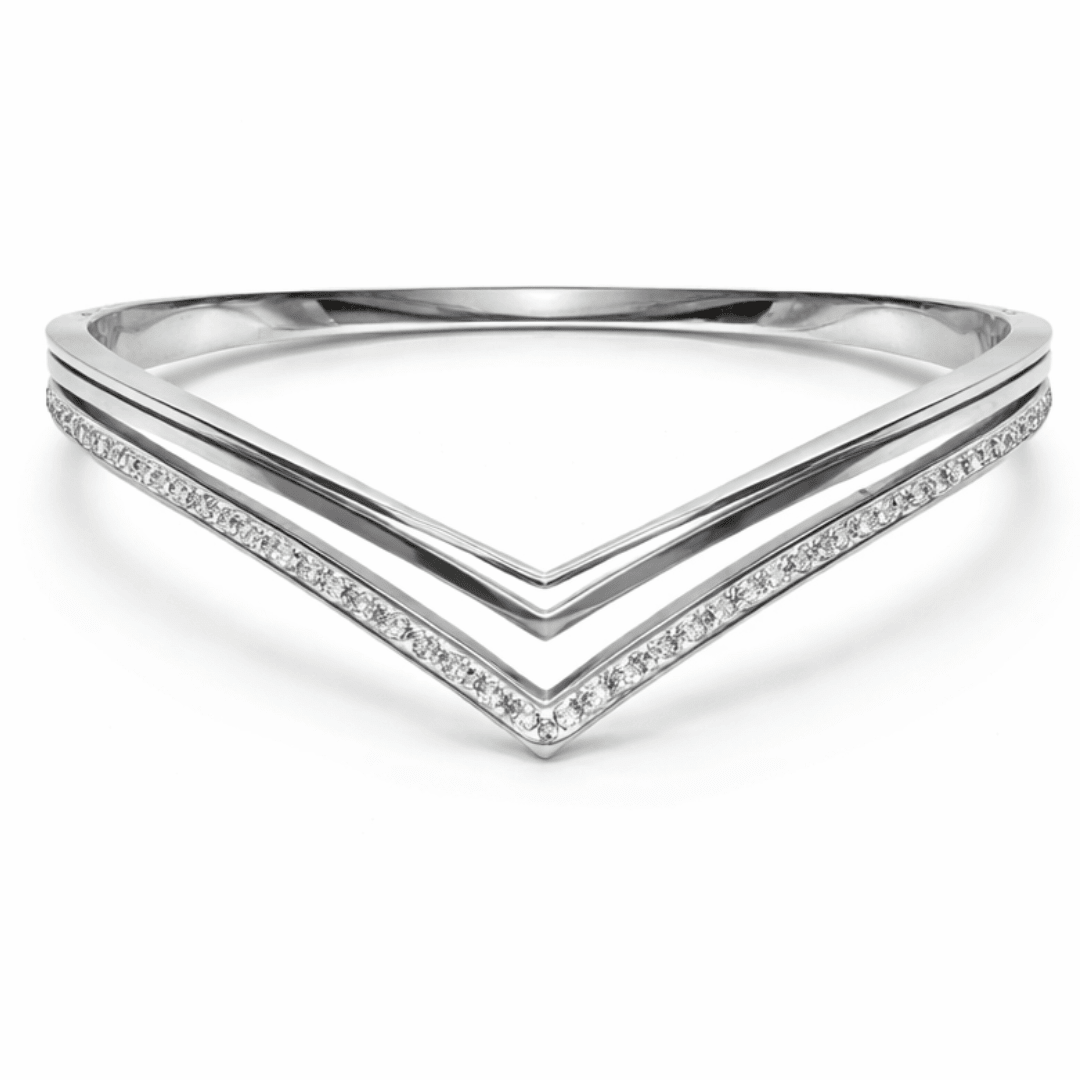 Sleek V Edge Bangle - Upakarnaproduct_type