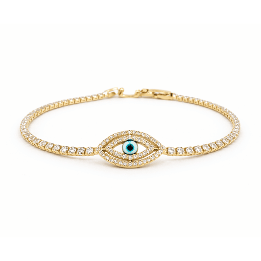 Sparkle Evil Eye Bracelet