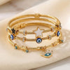 Starry Evil Eye Bangle Stack - Upakarnaproduct_type