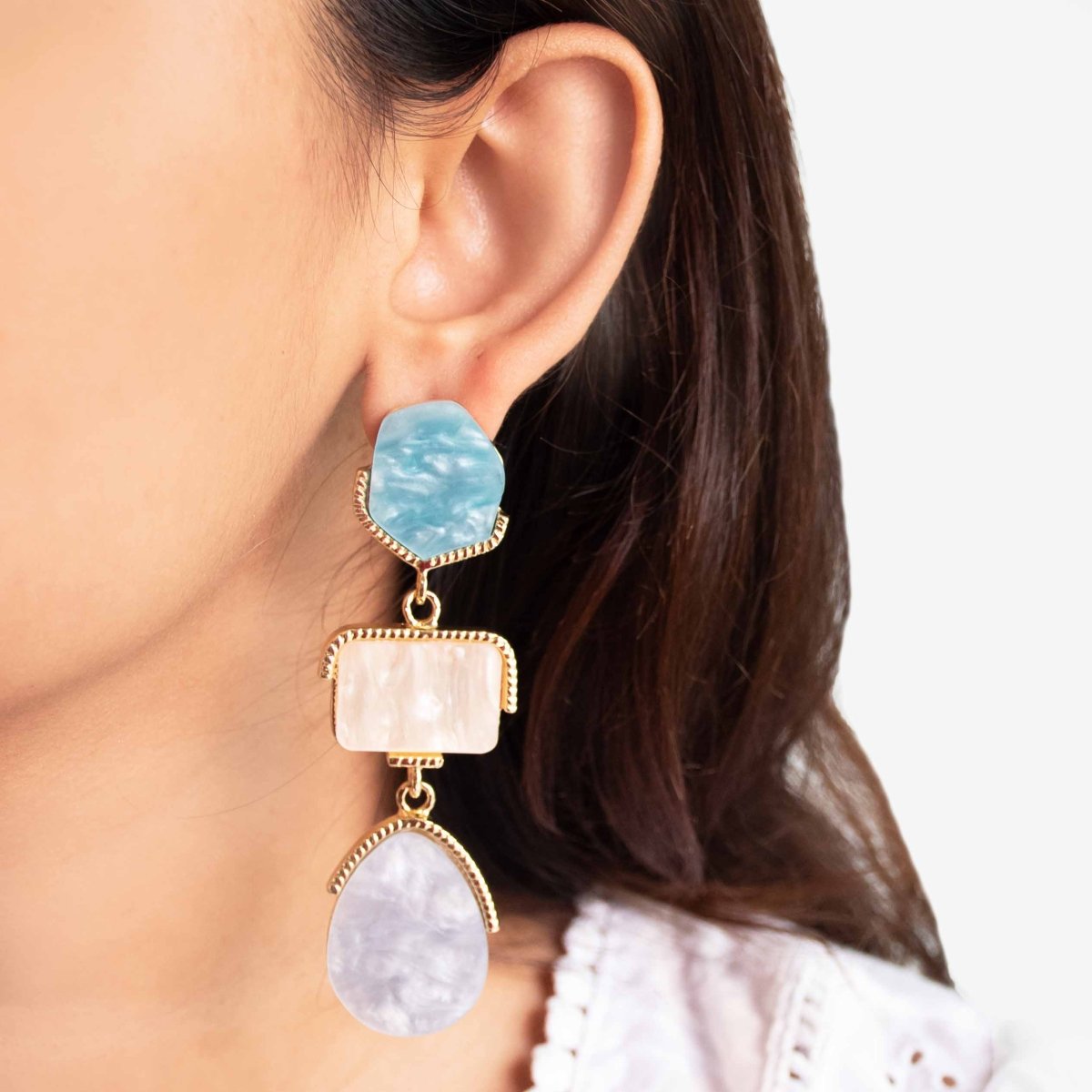 Statement Crystal earrings - Upakarnaproduct_type