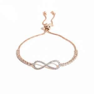 Studded Infinity Bracelet