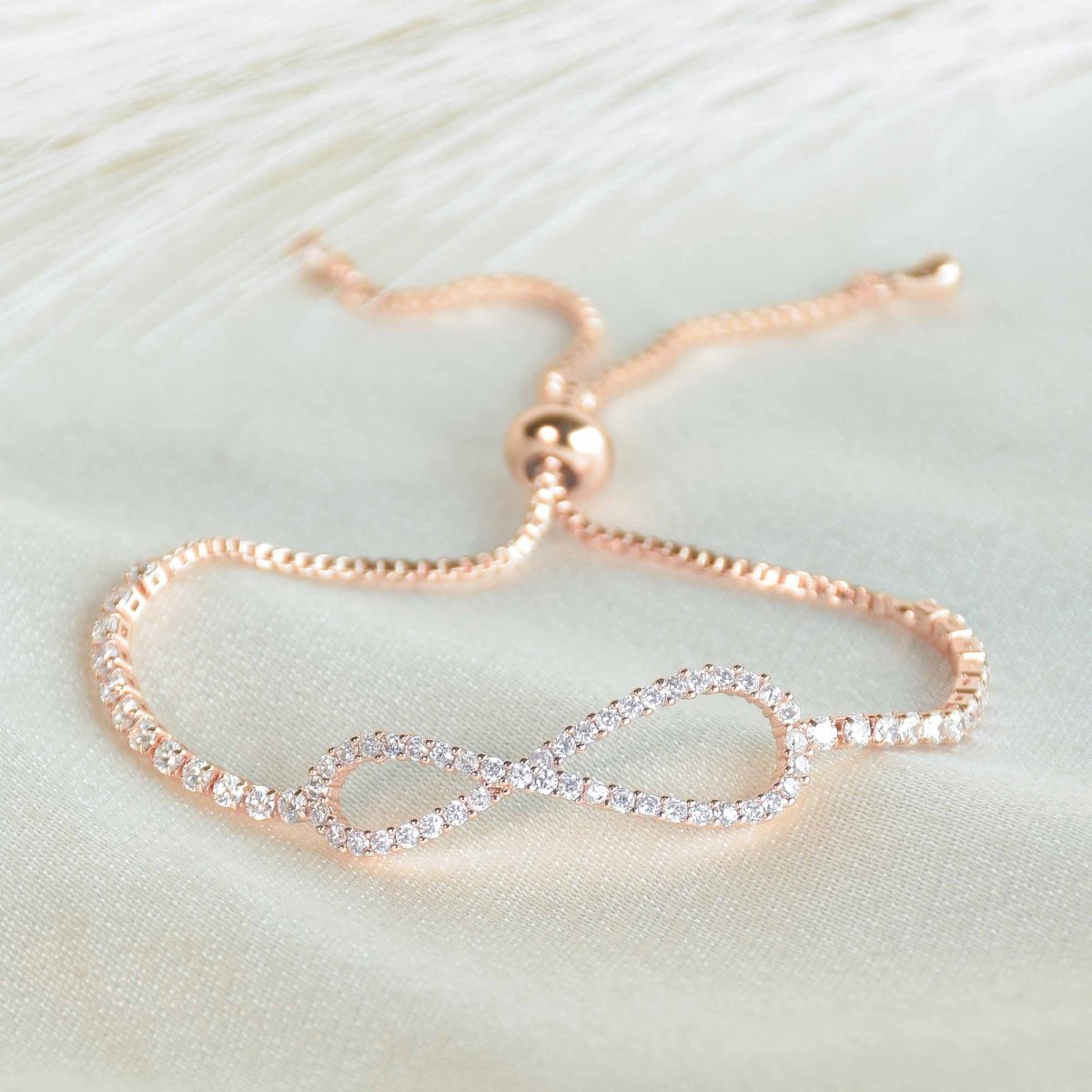Studded Infinity Bracelet - Upakarnaproduct_type