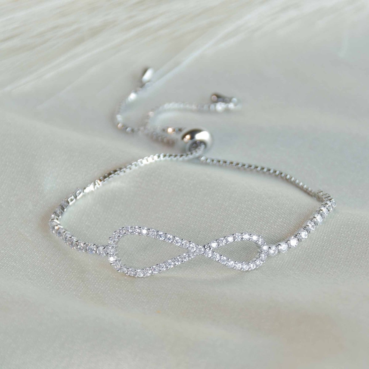 Studded Infinity Bracelet - Upakarnaproduct_type