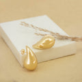 Tear Drop Stud Earrings