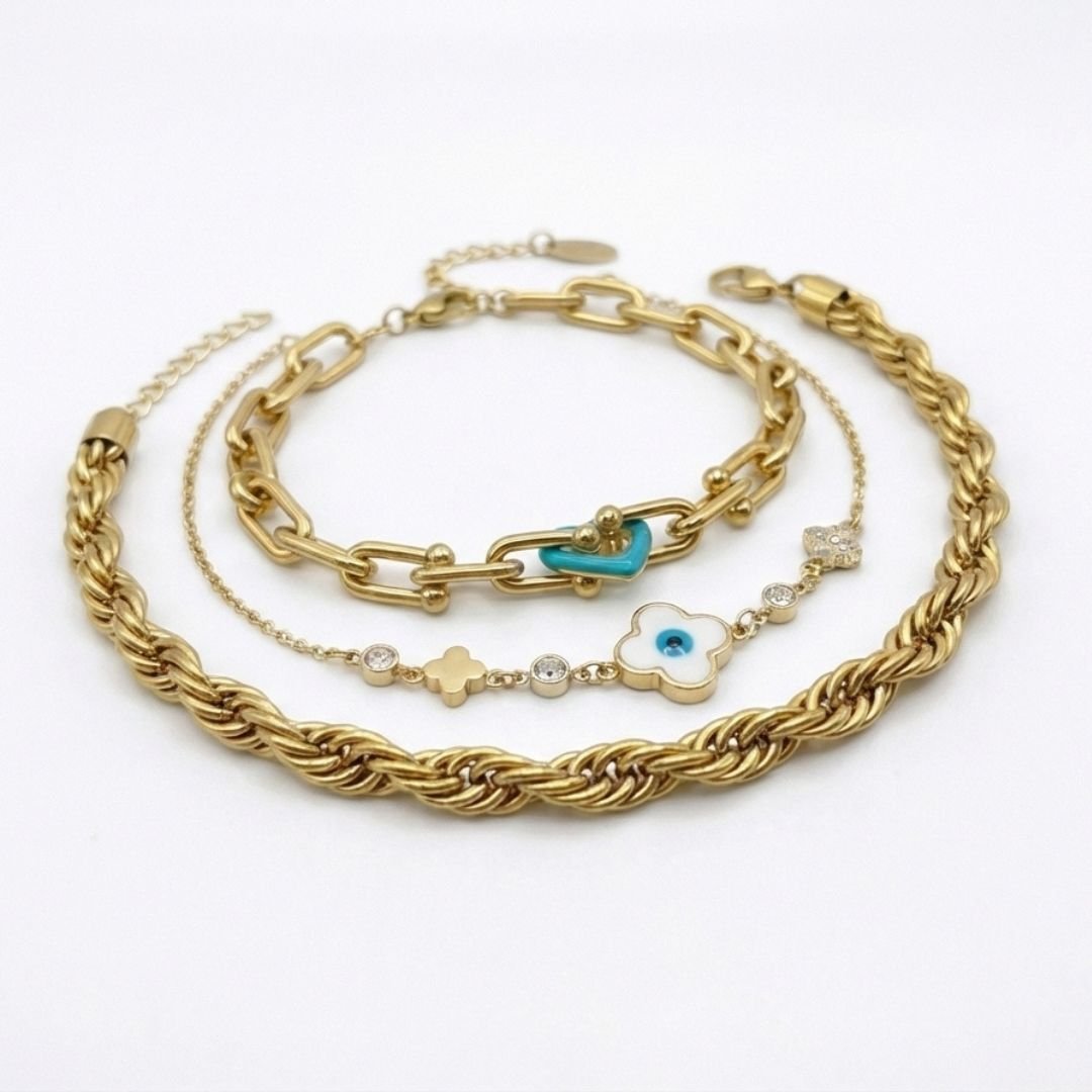 The Elements Bracelet Stack - Upakarnaproduct_type