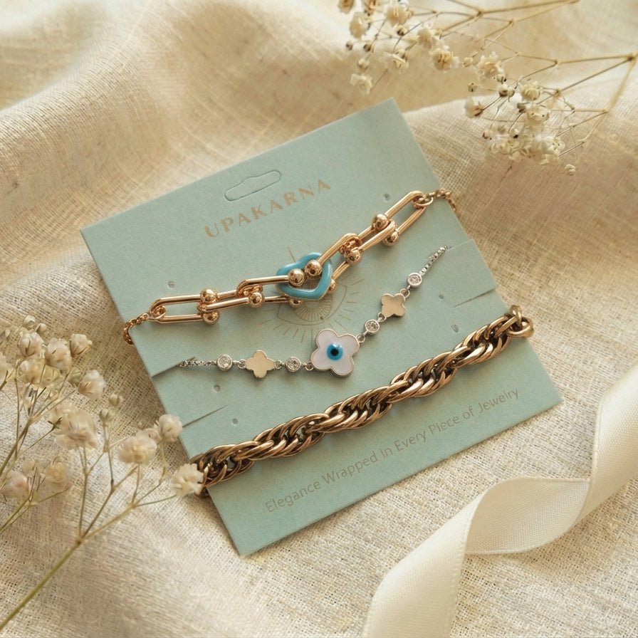 The Elements Bracelet Stack - Upakarnaproduct_type