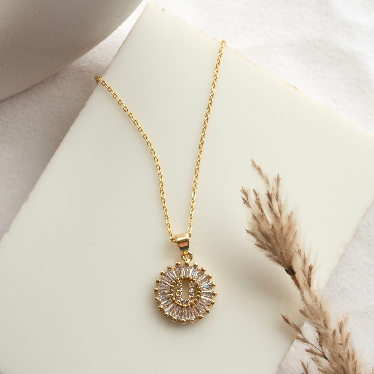 The Personalised Initial Necklace - Upakarnaproduct_type