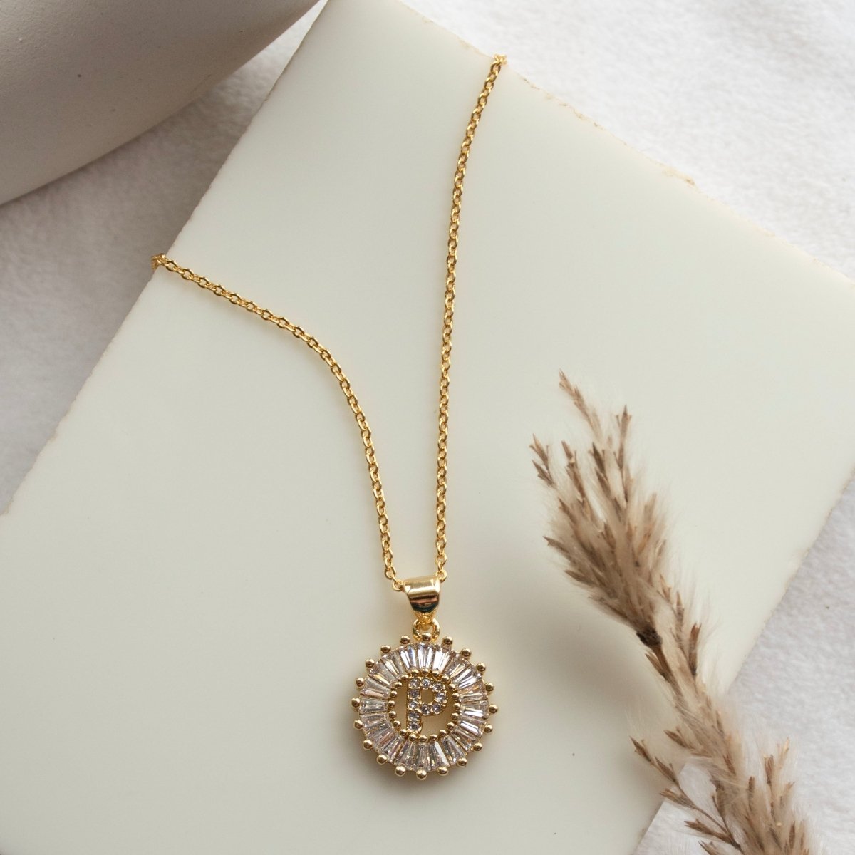 The Personalised Initial Necklace - Upakarnaproduct_type
