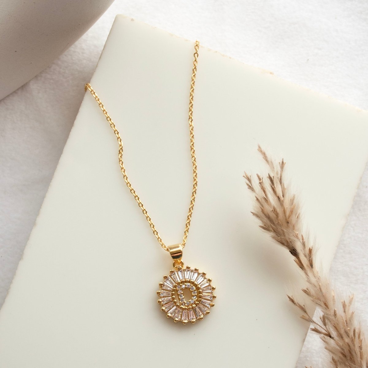 The Personalised Initial Necklace - Upakarnaproduct_type