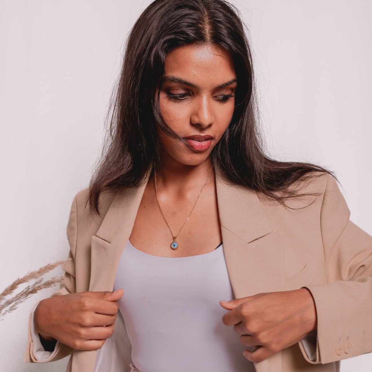 The Reflecting Evil Eye Necklace - Upakarnaproduct_type