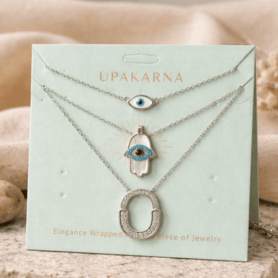 Timeless Evil Eye Necklace Stack - Upakarnaproduct_type