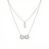 Timeless Infinity Layered Necklace