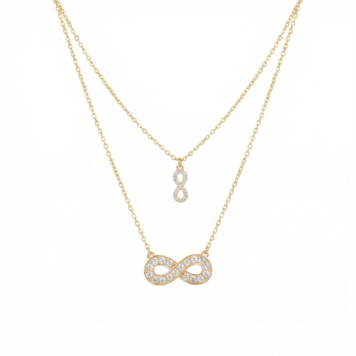Timeless Infinity Layered Necklace - Upakarnaproduct_type