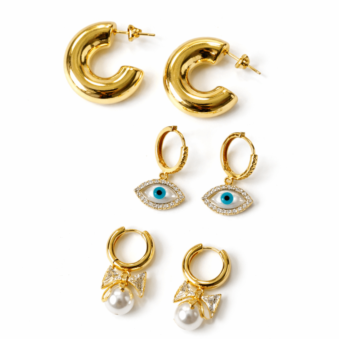 Timeless Shine Earring Stack - Upakarnaproduct_type