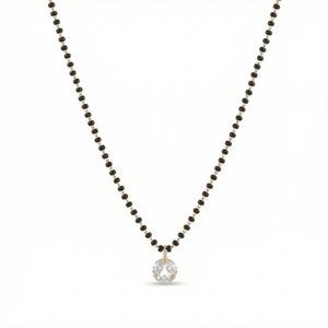 Trinity Diamond Mangalsutra Necklace