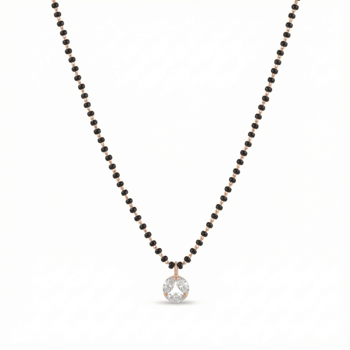 Trinity Diamond Mangalsutra Necklace - Upakarnaproduct_type