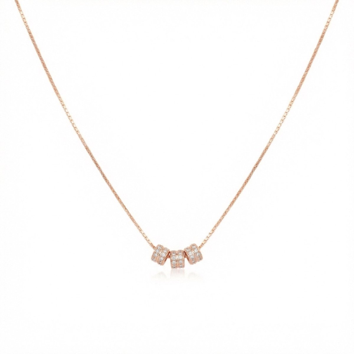 Triple Barrel Necklace - Upakarnaproduct_type