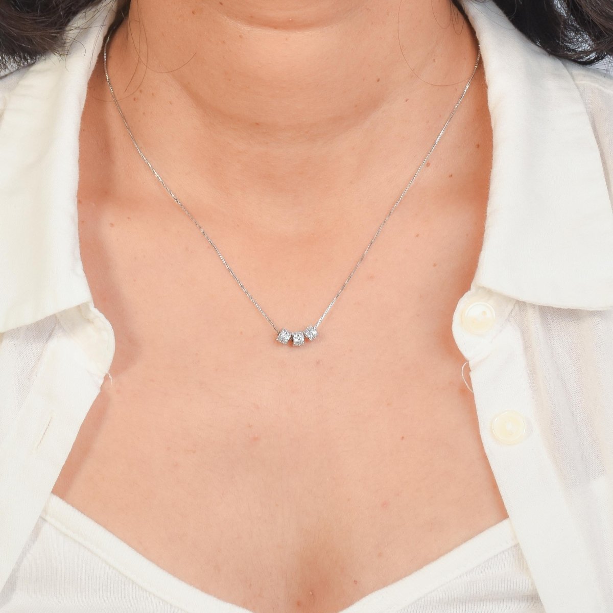 Triple Barrel Necklace - Upakarnaproduct_type
