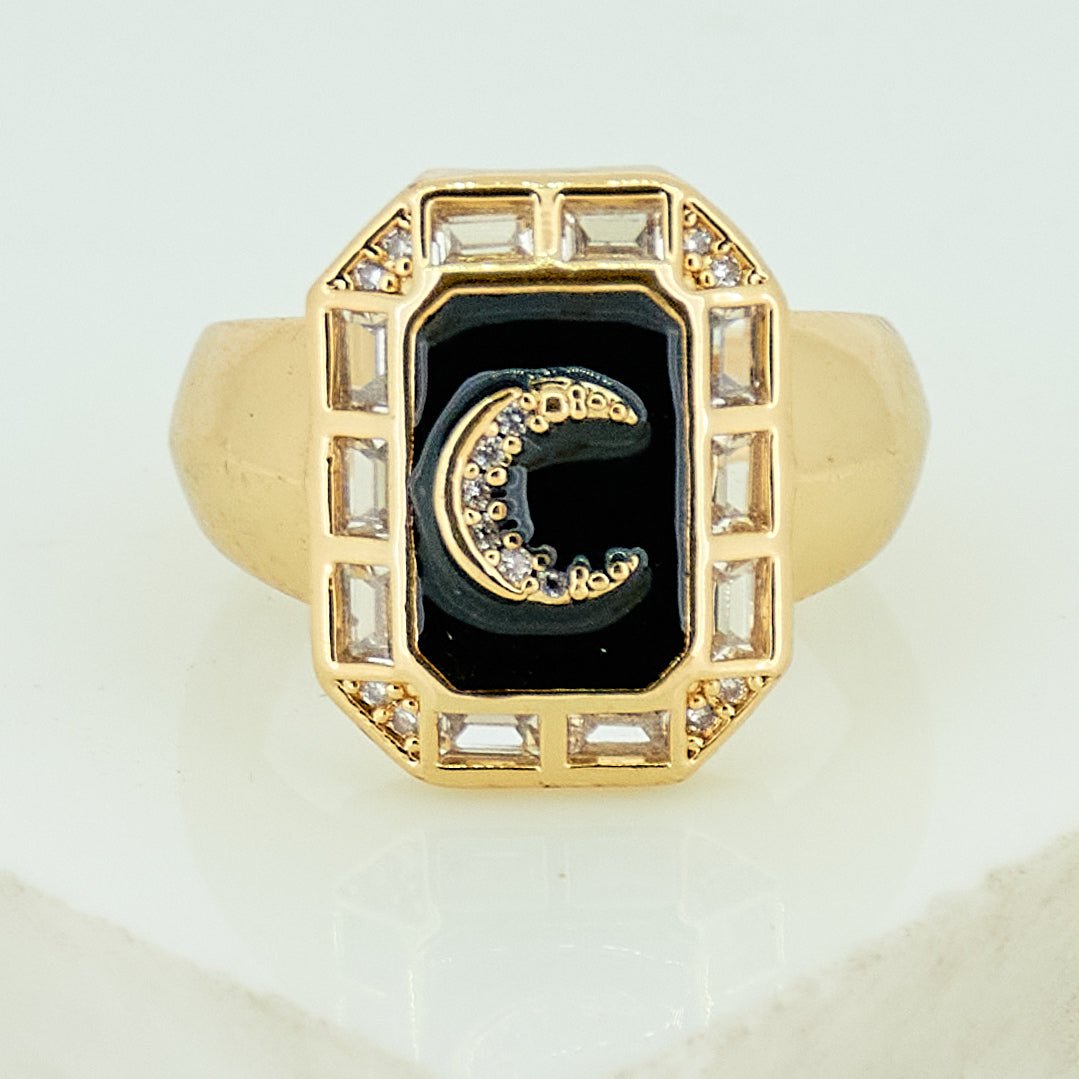 Twilight Moonbeam Blue Ring - Upakarnaproduct_type