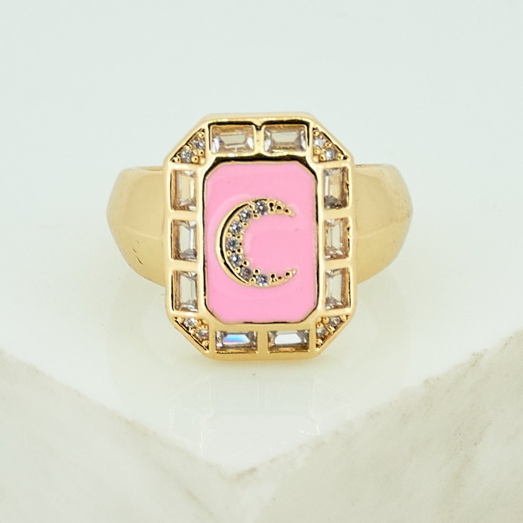 Twilight Moonbeam Blue Ring - Upakarnaproduct_type