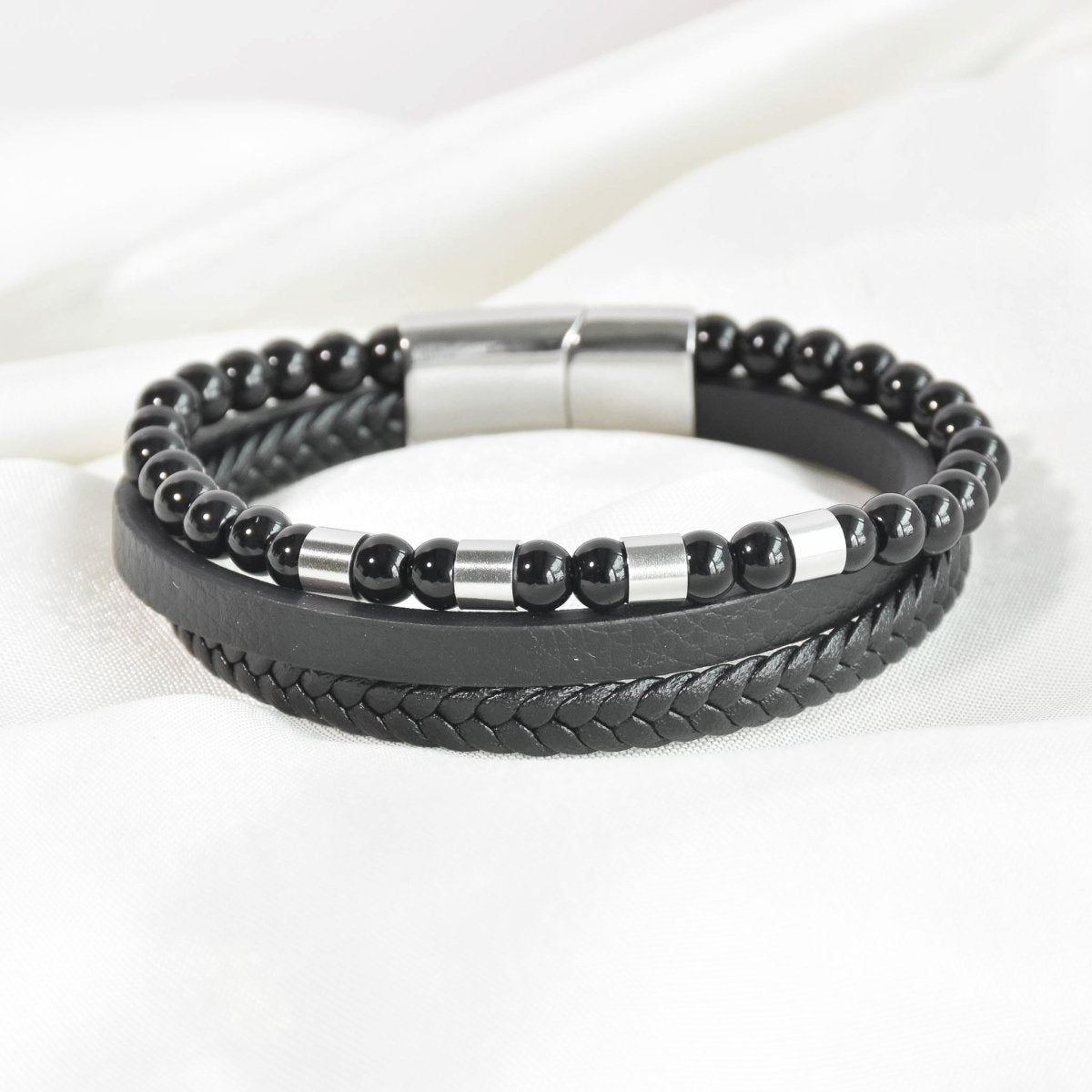 Vintage Multi - Layered Men Bracelet - Upakarnaproduct_type