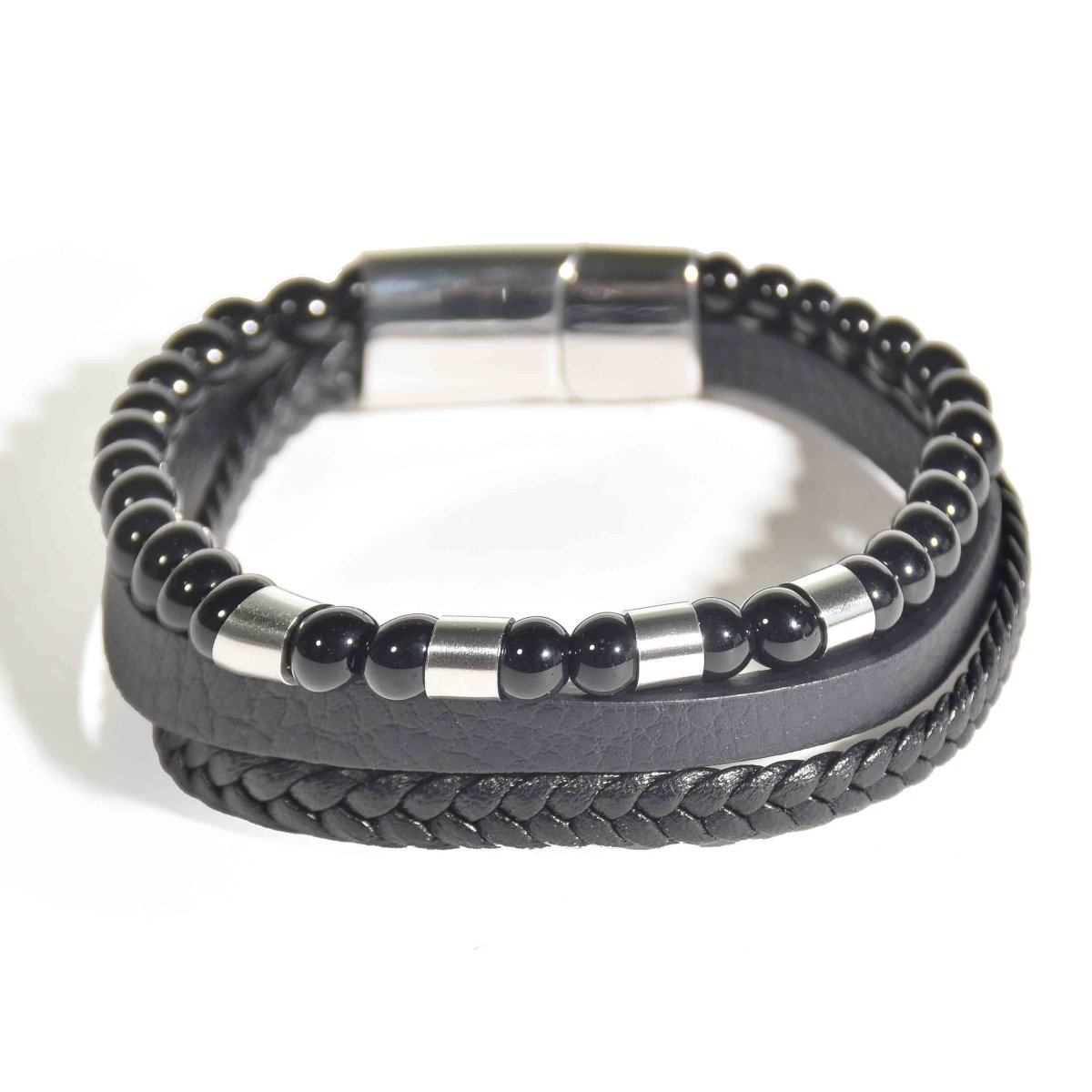 Vintage Multi - Layered Men Bracelet - Upakarnaproduct_type