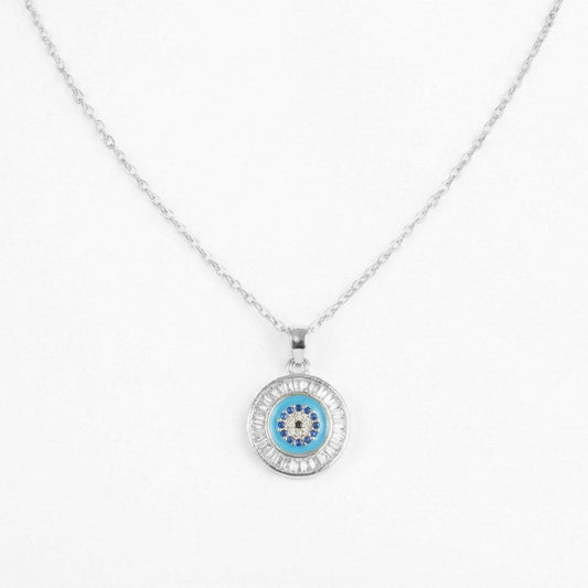 Spherical Evil Eye Necklace