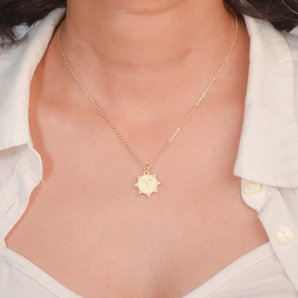 Zodiac Sign Necklace - Upakarnaproduct_type