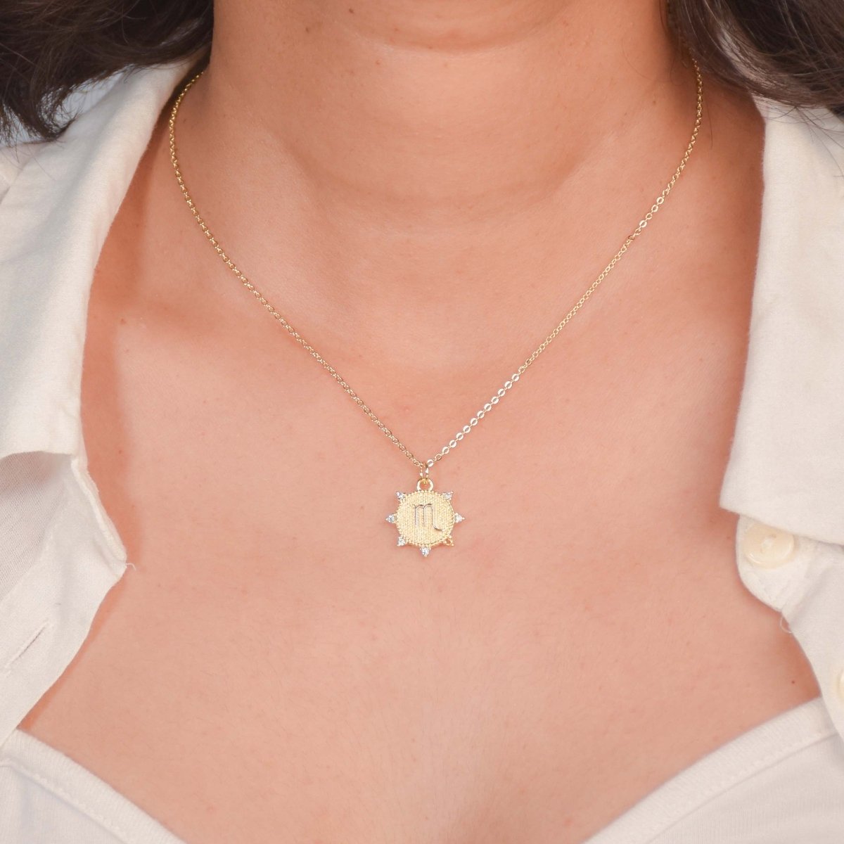 Zodiac Sign Necklace - Upakarnaproduct_type