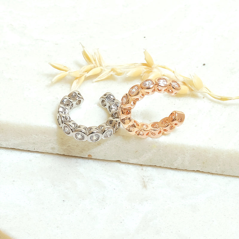 Diamond Ear Cuffs - Upakarna Jewelry