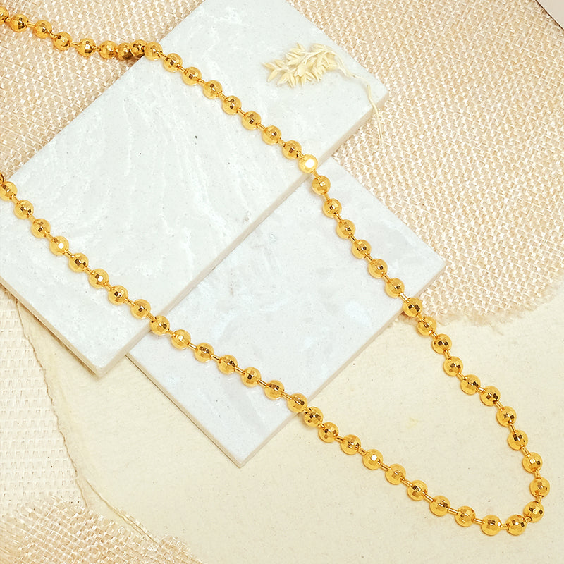 Timeless Beaded Gold Chain