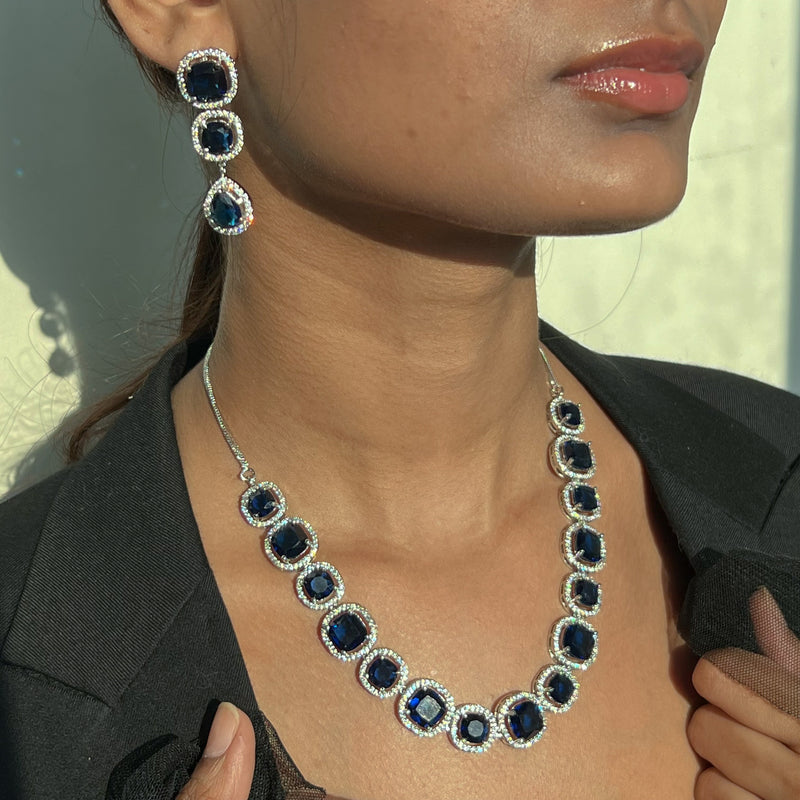 Titanic Diva Square Necklace Set