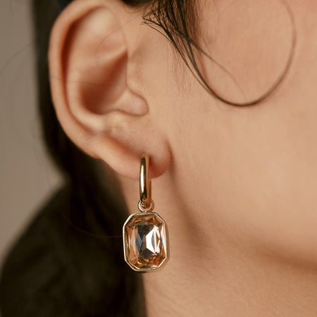 Crystal Dangling Earrings