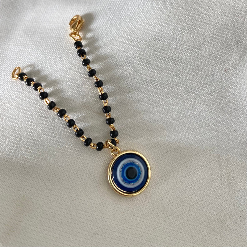 Blue Eye Evileye Mangalsutra Bracelets - Upakarna Jewelry