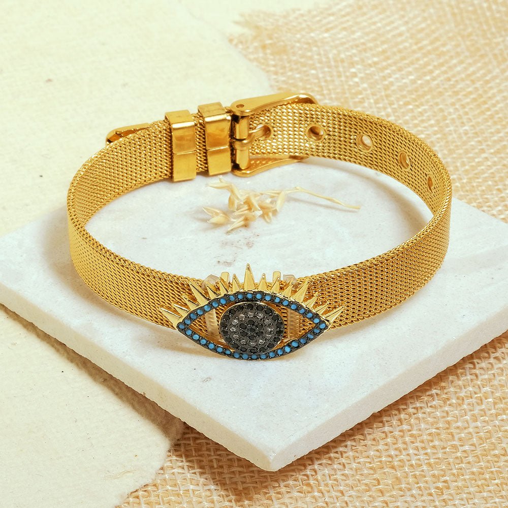Eye - Shaped Evil Eye Watch Belt - Upakarnaproduct_type