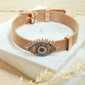 Eye-Shaped Evil Eye Watch Belt