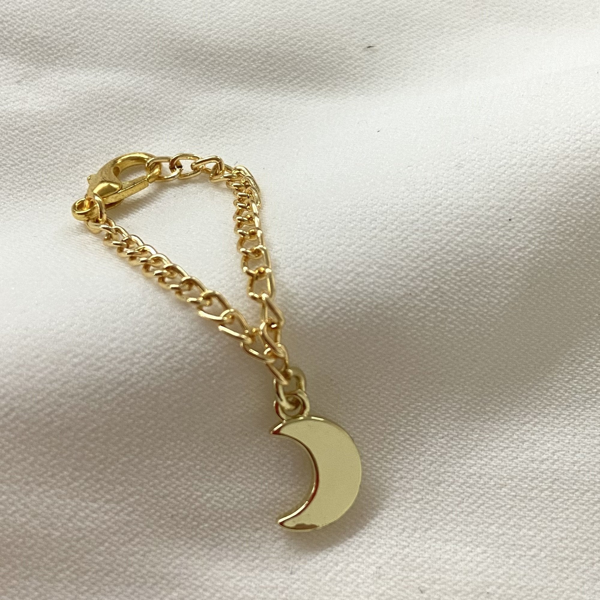 Moon Golden Glory Watch Charms - Upakarna Jewelry