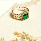 Emerald Stone Ring